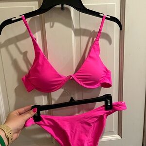 Vibrant Pink Bikini Set